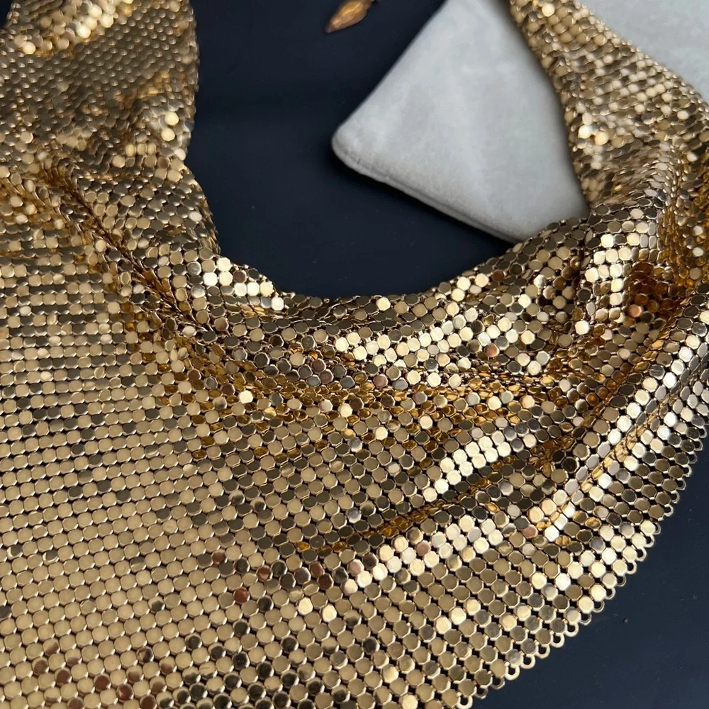 Vintage Whiting & Davis mech Necklace - Picture 10 of 10